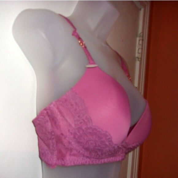 Youmita Heather Rose Lace Demi Soft Cup 34B Bra NWT - Picture 6 of 7